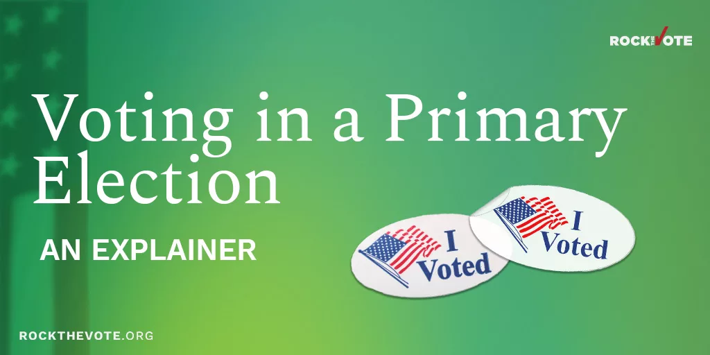 Voting in a Primary Election - Democracy Explainer