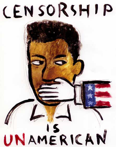 Censorship is UnAmerican by Josh Gosfield